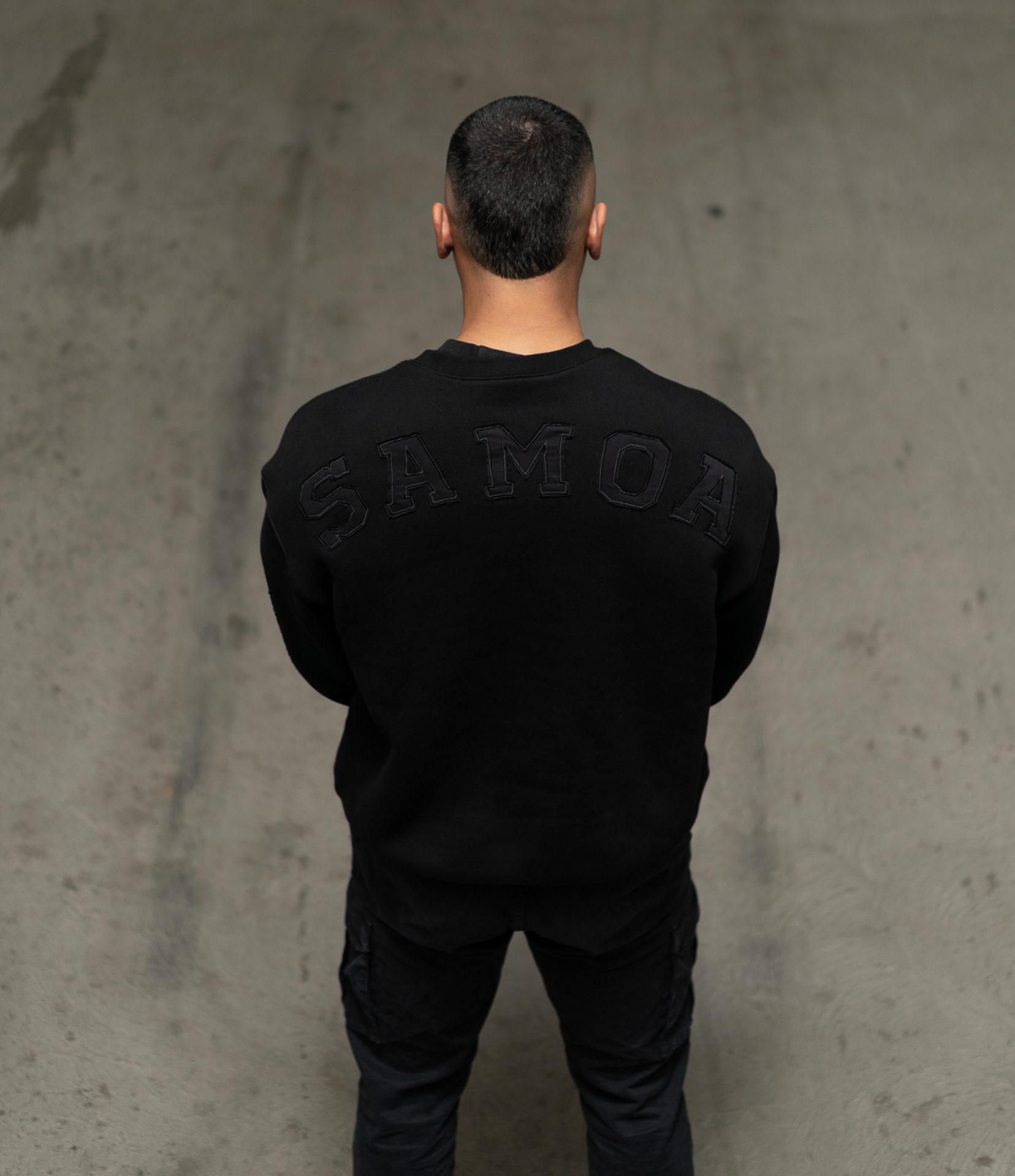 Samoan Jumper- Black - Image 6